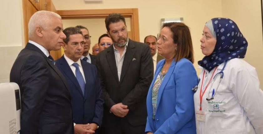 "آيت الطالب" يطلق خدمات مراكز صحية بسوس ماسة