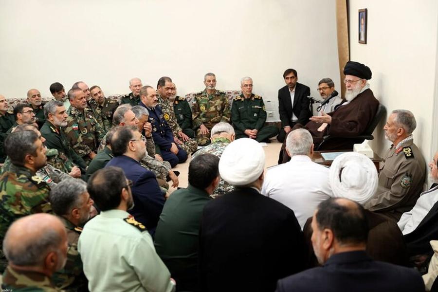 نیروهای مسلح عزم ملت را در حوادث اخیر نشان دادند