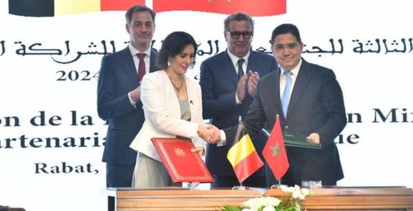 Marokko - Belgien.. Unterzeichnung zweier Absichtserklärungen und eines Fahrplans für die Zusammenarbeit