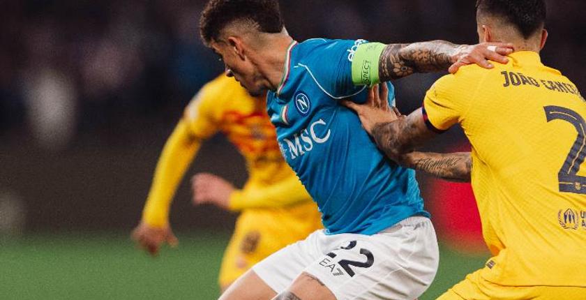 دوري الأبطال...تعادل مخيب لبرشلونة أمام نابولي