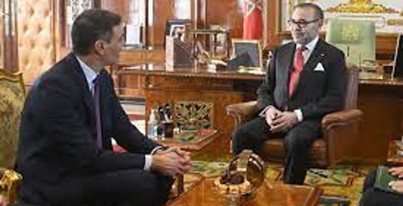 Majesteleri Kral, İspanya Krallığı Başbakanı Pedro Sanchez'i kabul etti