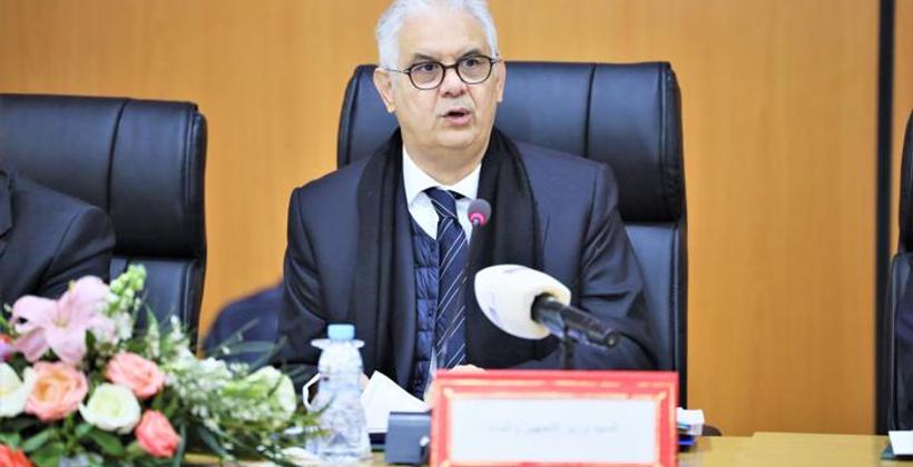 "بركة" يوضح بشأن مشروع ربط حوضي سبو وأبي رقراق