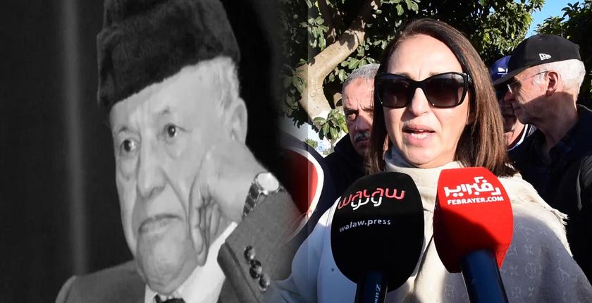 بالدموع...منيب تنعي وفاة المقاوم آيت إيدر