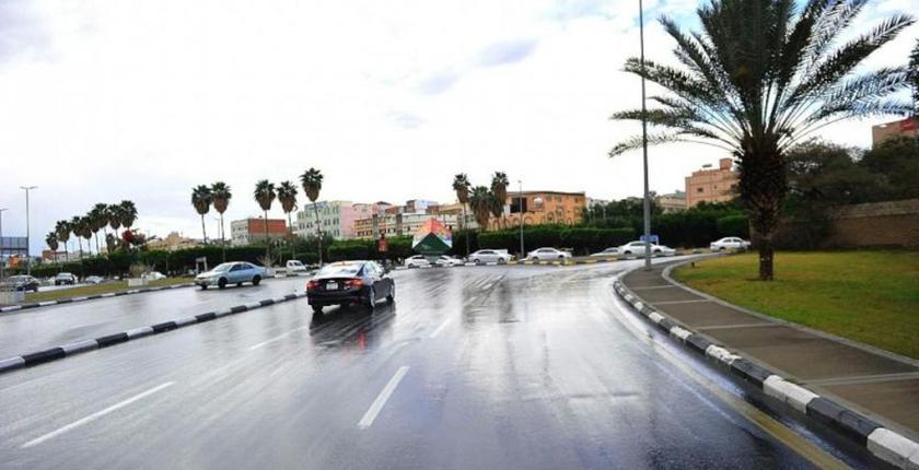 الأمطار تعاود النزول  في عدد من مناطق المملكة 