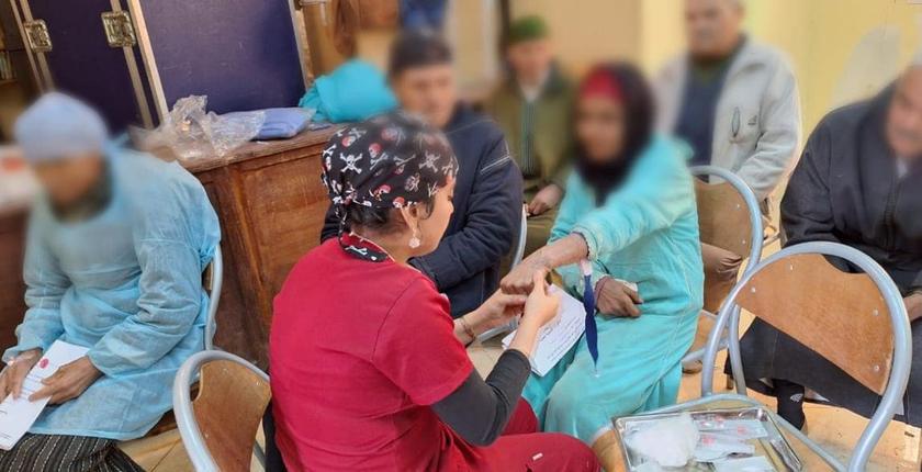 53 قافلة طبية تخدم أزيد من 14 ألف شخص بأزيلال