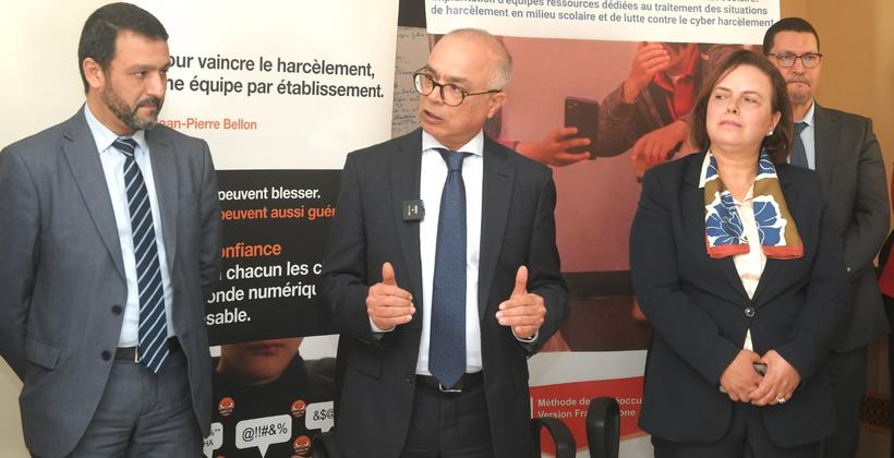 "بنموسى" و"حيار" بورشات لمحاربة التحرش الإلكتروني والتنمر المدرسي