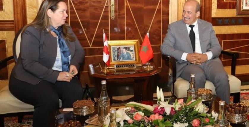 مباحثات "ميارة" مع سفيرة كندا