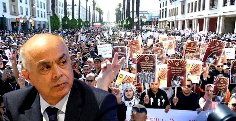 وزارة "بنموسى" تحسم في مصير الأساتذة المضربين
