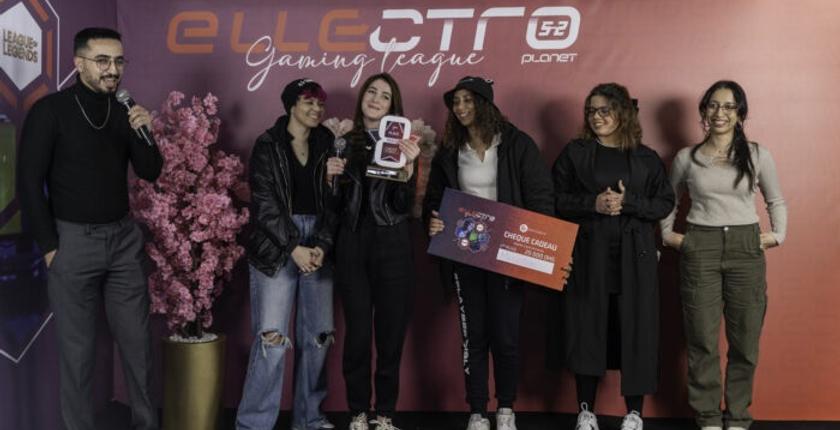 ألعاب الفيديو النسائية “Ell’ectroplanet” تتوج يسرى شفيق