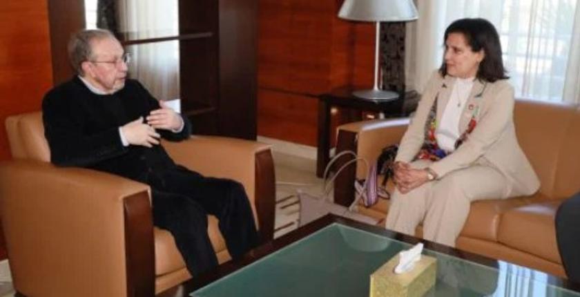 مباحثات "الحليمي" ومديرة صندوق الأمم المتحدة للسكان