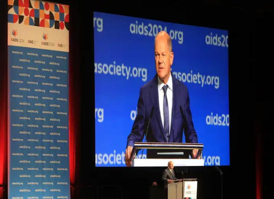 Bundeskanzler Schulz bei der Eröffnung der AIDS-Konferenz: Jeder Mensch muss geschützt werden