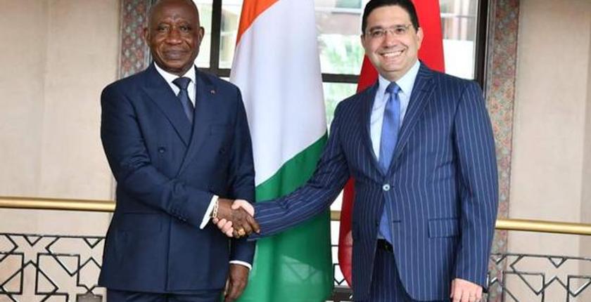 Bourita riceve il ministro degli Affari esteri della Costa d'Avorio