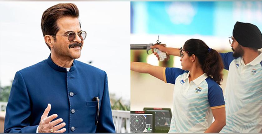 अनिल कपूर ने पेरिस ओलंपिक में एयर पिस्टल जीत पर मनु भाकर और सरबजोत सिंह को बधाई दी