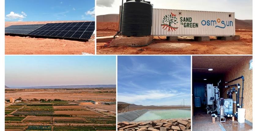 Dissalazione solare: OSMOSUN commissiona il suo primo impianto in Marocco