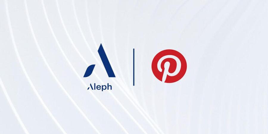 Aleph si associa a Pinterest