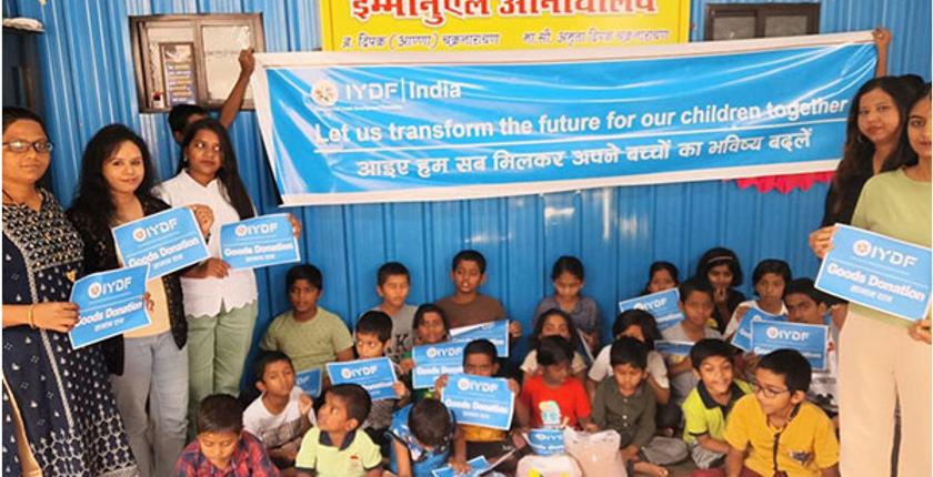 IYDF और बेलेज़ा नेल सैलून अनाथालय के बच्चों की देखभाल और सहायता करते हैं