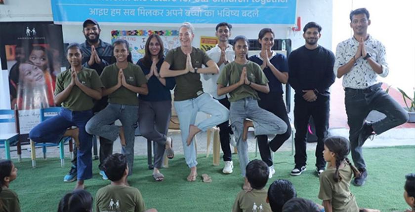 आईवाईडीएफ और हार्मनी हाउस इंडिया गुरुग्राम में बेघर और अनाथ बच्चों के लिए आशा और सहायता लेकर आए