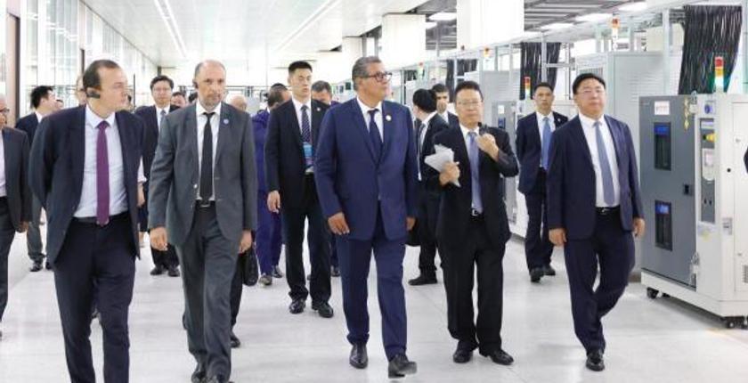 Kenitra Gigafactory: Akhannouch visita la fabbrica Gotion High Tech a Hefei