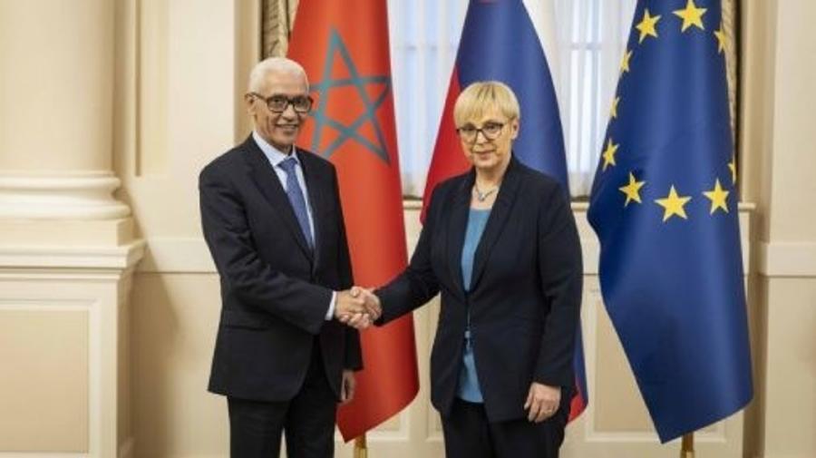 Renforcement des liens entre le Maroc et la Slovénie : la présidente de la république Slovène reçoit le président de la chambre des représentants