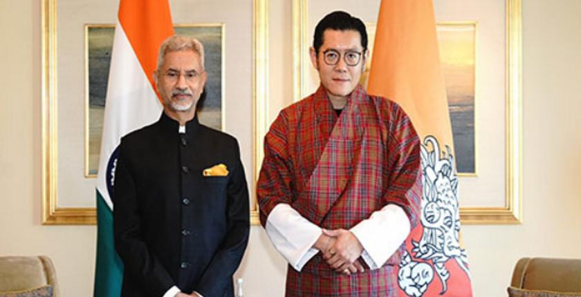 जयशंकर ने भूटान नरेश वांगचुक से मुलाकात की, विकास लक्ष्यों के लिए भारत के पूर्ण समर्थन का आश्वासन दिया