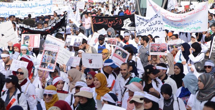 تنسيقية تعليمية تلوح بالعودة إلى الاحتجاجات