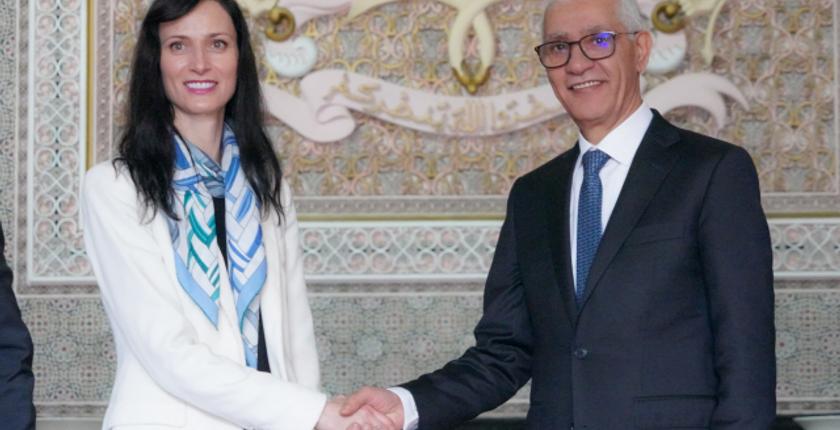 "الطالبي العلمي" يتباحث مع وزيرة خارجية بلغاريا