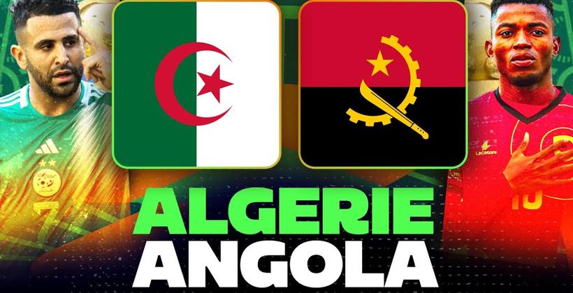 المنتخب الجزائري يواجه أنغولا في كأس الأمم الأفريقية