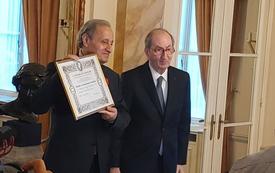 Faouzi Skali honoré par la médaille d’or de la renaissance française pour son œuvre culturelle et interreligieuse