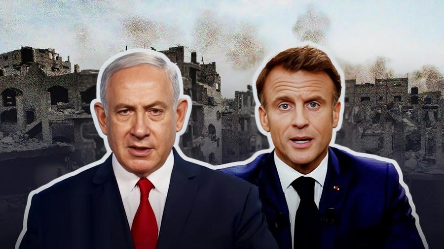 Macron's Call for Israeli Arms Embargo Sparks Diplomatic Tensions Amid Gaza Crisis