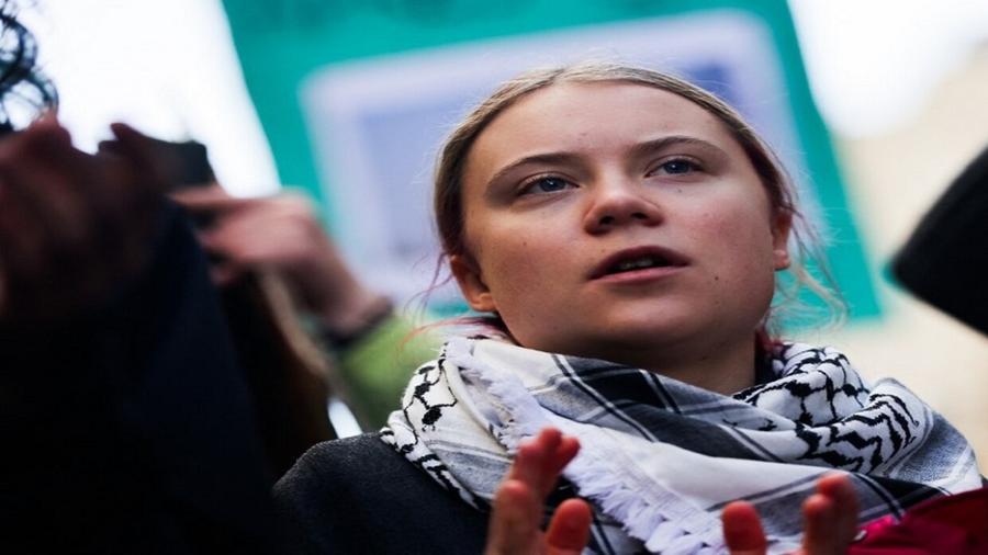 Die deutsche Polizei wirft der schwedischen Aktivistin Greta Thunberg Gewalttätigkeit vor