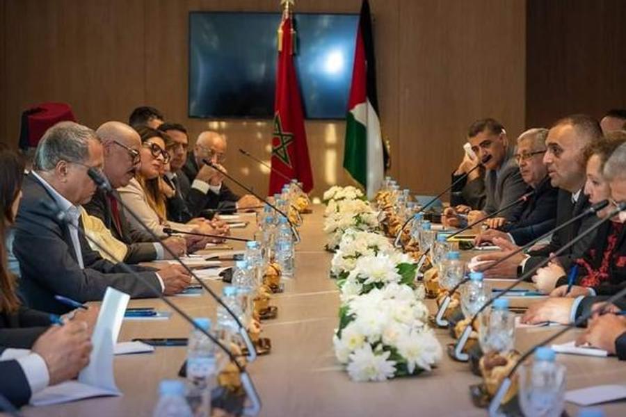 Al-Ahrar riceve una delegazione palestinese da Gerusalemme e Gaza