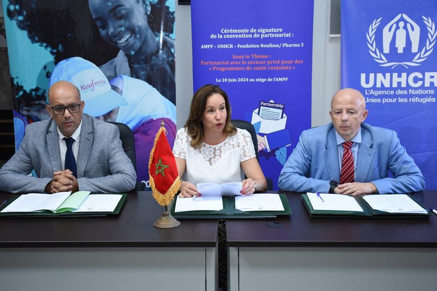 Un partenariat tripartite pour améliorer l'accès aux soins des réfugiés au Maroc