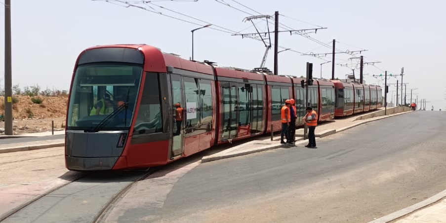 Tests dynamiques des tramways des lignes t3 et t4