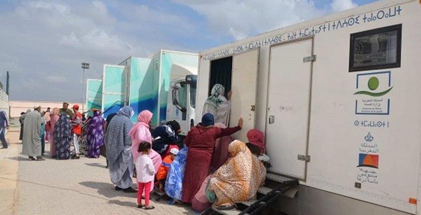 أمزميز.. قافلة طبية تستخدم تقنية "الطب عن بعد" للمتضرري من الزلزال