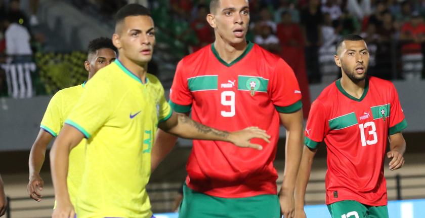 إلغاء ودية المغرب الأولمبي والبرازيل