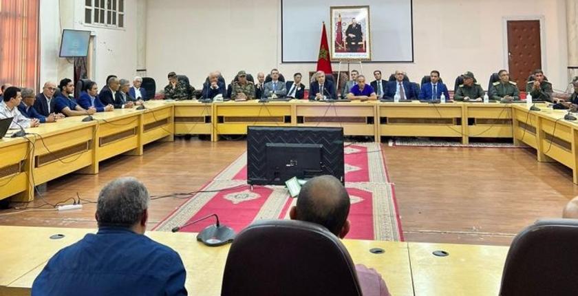 "لفتيت" يترأس اجتماعين بعمالتي إقليمي الحوز وتارودانت