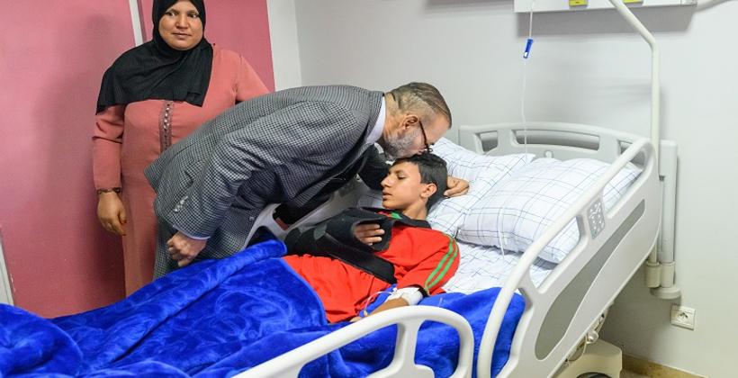 جلالة الملك يمنح صفة مكفولي الأمة ليتامى زلزال الحوز