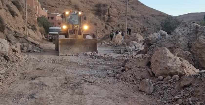 وزارة التجهيز و الماء تكشف حالة الطرق المتضررة من زلزال الحوز 