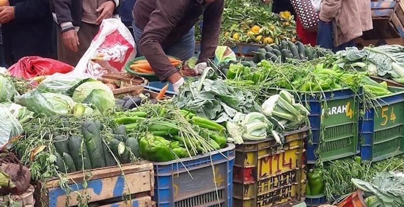 أسعار الخضر تنخفض والطماطم خارج القائمة