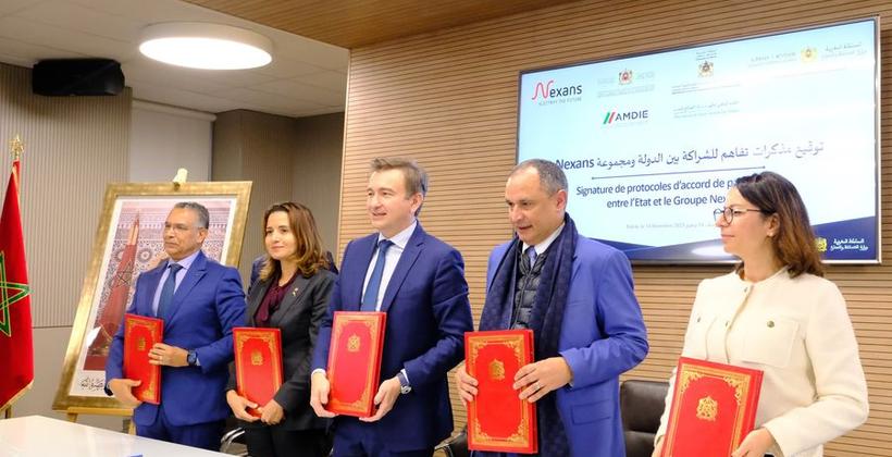 مجموعة "Nexans" تعلن عن إنشاء مصنع ثالث بالمغرب