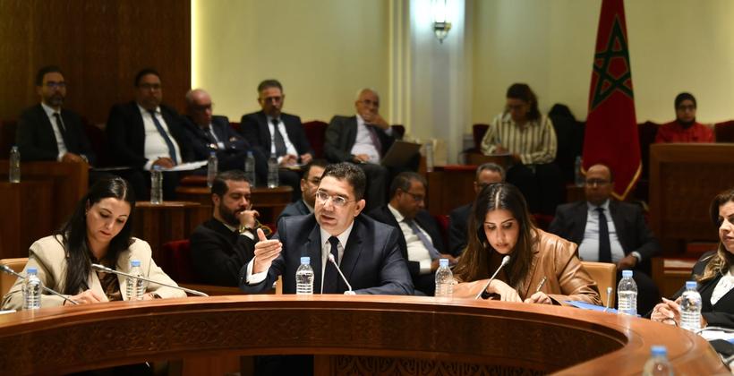 بوريطة يقدم مشروع الميزانية الفرعية لوزارة الخارجية