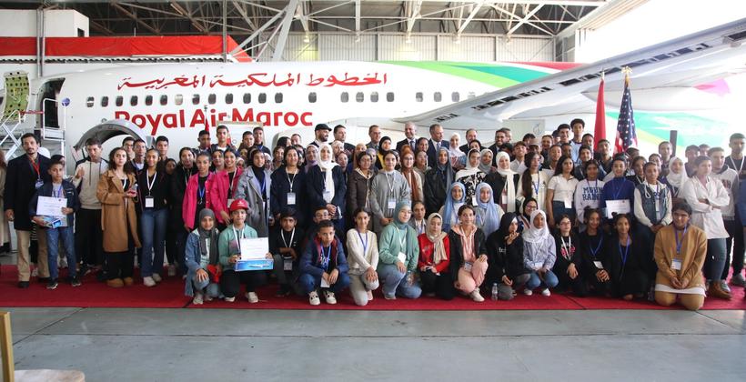توزيع جوائز ” Morocco Aerospace Community Outreach"