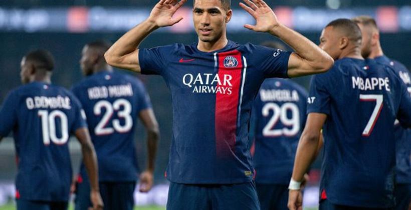 رابطة الدوري الفرنسي تعاقب أشرف حكيمي بالإيقاف