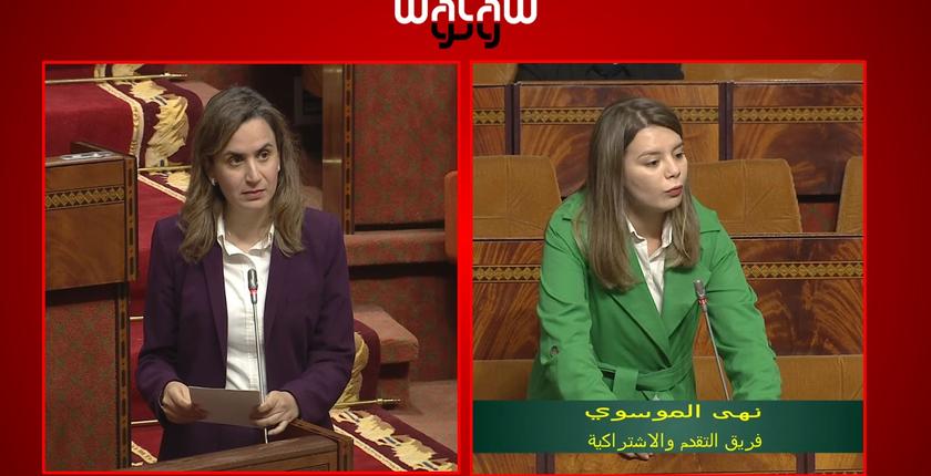 "نهى الموسوي" تسائل "مزور" بمجلس النواب