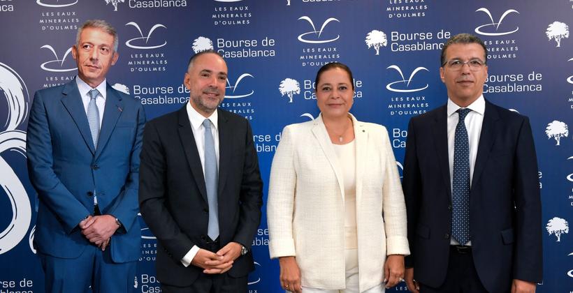 بورصة الدار البيضاء تحتفل بالذكرى الثمانين لشركة مياه أولماس
