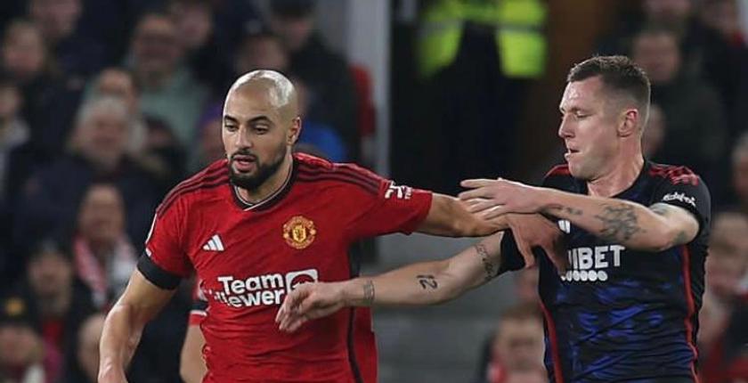لاعب سابق في مانشستر يونايتد ينتقد أداء أمرابط  أمام كوبنهاغن 