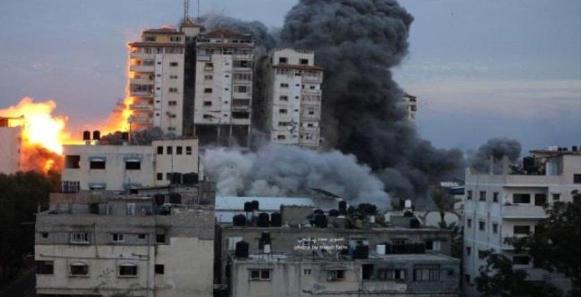 غزة : مقتل 493 فلسطينيا حسب بلاغ وزارة الصحة الفلسطينية