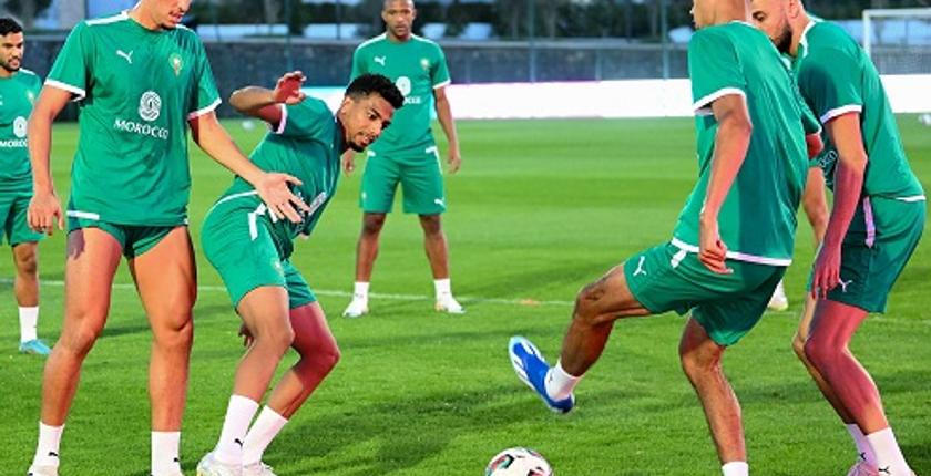 أسود الأطلس يستعدون لمواجهة ليبيريا من أكادير