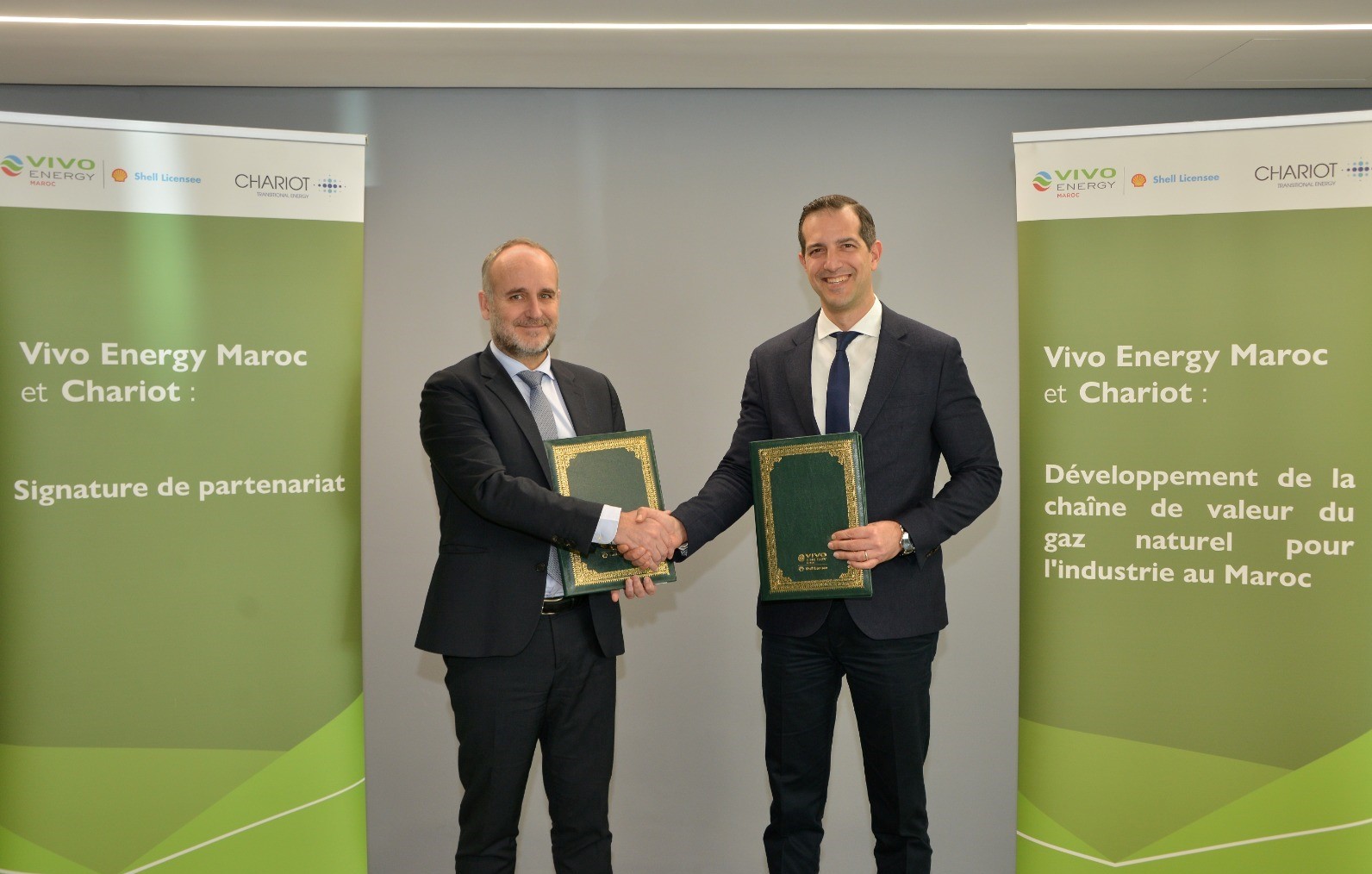 Accord de partenariat entre Chariot et Vivo Energy pour développer le marché du gaz industriel au Maroc