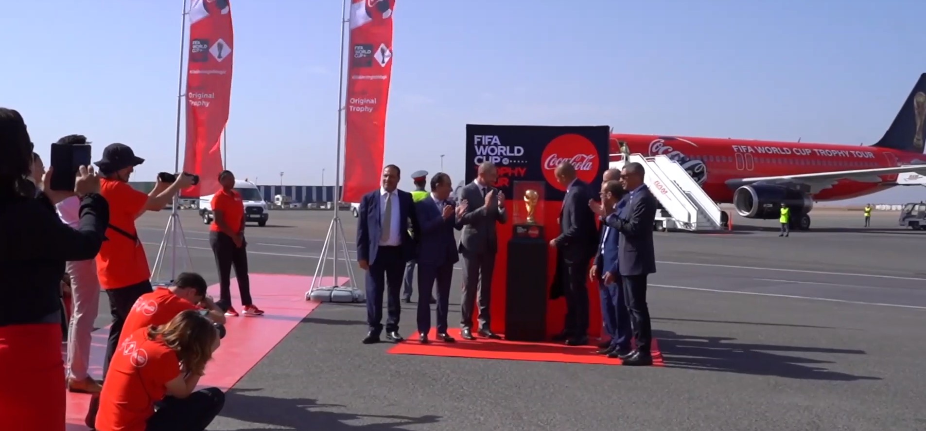 FIFA World Cup™ Trophy Tour by Coca-Cola à Casablanca